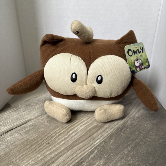 OWLY Plush Andy Runton Comic Book Character Stuffed Animal Toy Top‎ Shelf (NEW)